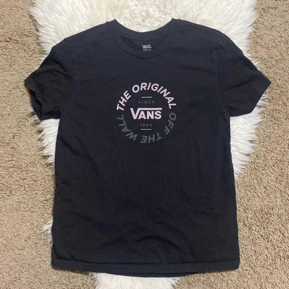 Vans Old Skool Circle Short Sleeve Unisex T-shirt size Medium